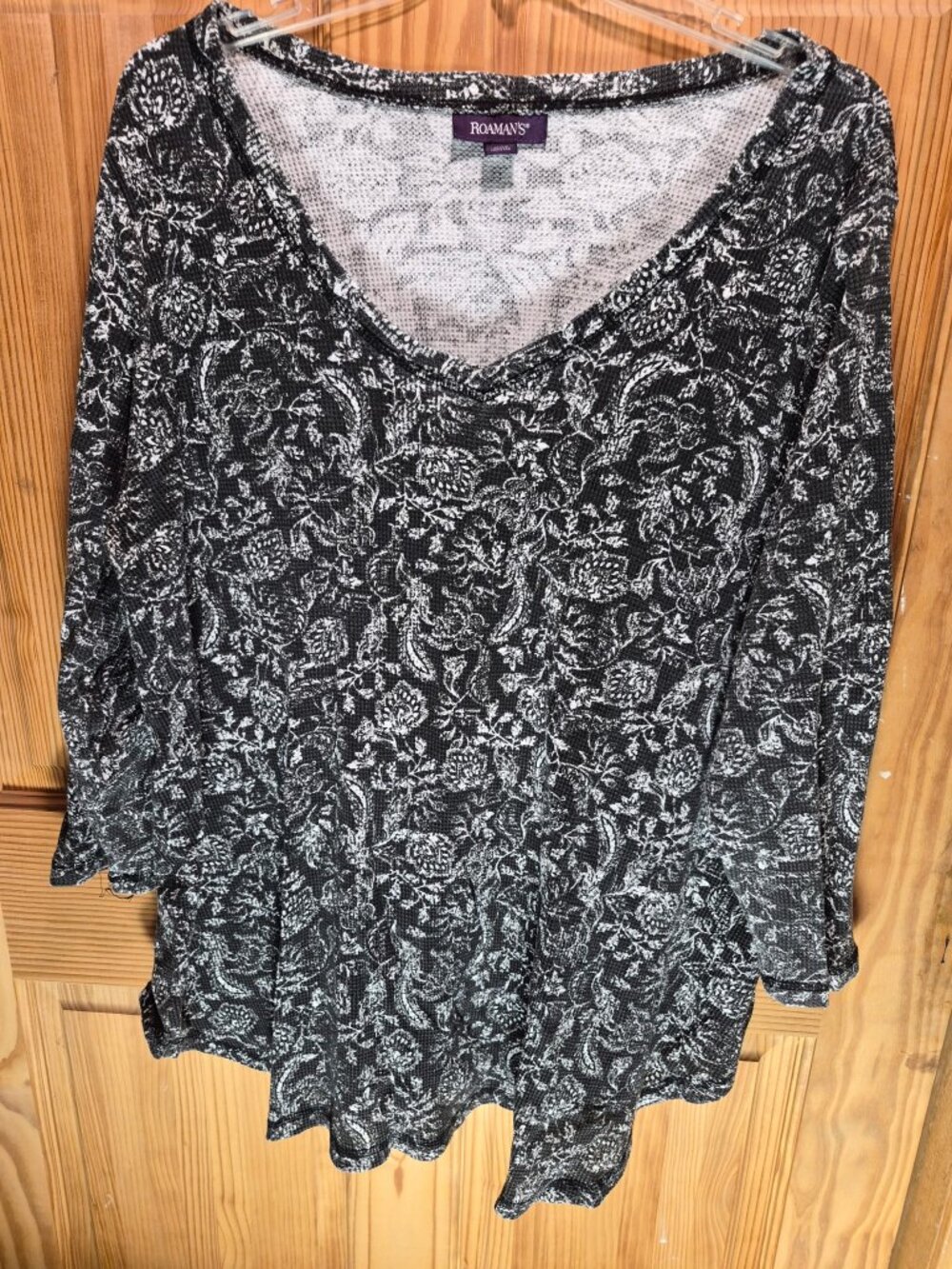 Roaman's Thermal LS Top Size 3X (30/32)